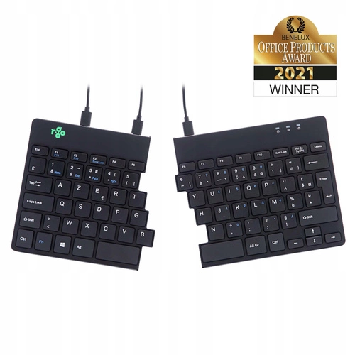 Wired billentyűzet R-GO Tools R-Go Split Break AZERTY
