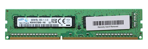 RAM memória 1x 8GB Samsung ECC UNBUFFERED DDR3  1600MHz PC3-12800 UDIMM | M391B1G73QH0-YK0