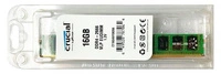RAM memória 1x 16GB Crucial ECC UNBUFFERED DDR4 2Rx8 2666MHZ PC4-21300 UDIMM | CT16G4XFD8266