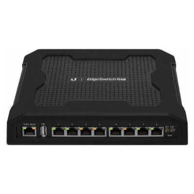 Kapcsoló Ubiquiti ES-8XP 1x 10/100 | 8x 10/100/1000 Passive PoE