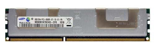 RAM memória 1x 8GB Samsung ECC REGISTERED DDR3  1066MHz PC3-8500 RDIMM | M393B1K70CHD-CF8