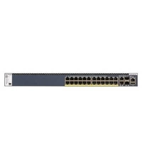 Kapcsoló Netgear GSM4328PB-100NES 24x 10/100/1000 | 2x10/100/1000/10000 2x SFP+ 630 W PoE+