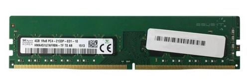 RAM memória 1x 4GB Hynix ECC UNBUFFERED DDR4  2133MHz PC4-17000 UDIMM | HMA451U7AFR8N-TF