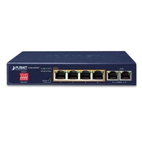 Kapcsoló Planet GSD-604HP 6x 1Gb 65 W PoE+