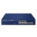 Kapcsoló Planet GS-4210-8P2S 8x 1Gb 2x SFP 140 W PoE+