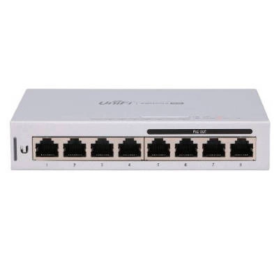 Kapcsoló Ubiquiti US-8-60W 8x 10/100/1000  Max. PoE Wattage per Port 15,4W