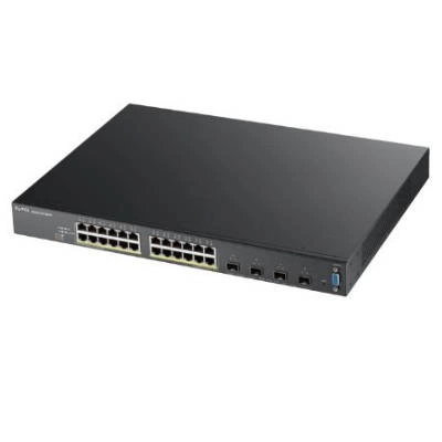 Kapcsoló Zyxel XGS2210-28HP-EU0101F 24x RJ-45 10/100/1000 Mbps 4x SFP+ 375 W PoE+