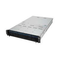 Szerver Platform ASUS 2U RS720A-E12-RS24U/10G/2.6kW/24NVMe/OCP 90SF02E1-M006D0 AMD x 2 DDR5 x 24 24 x 2.5" SATA/SAS/NVME PSU 1+1