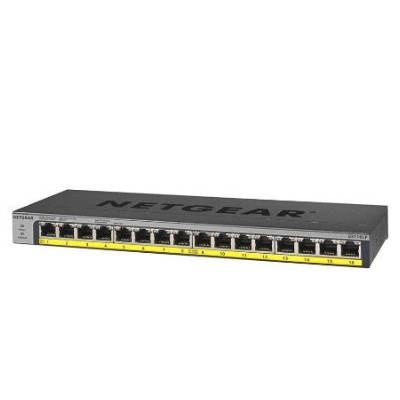 Kapcsoló Netgear GS116PP-100EUS 16x 10/100/1000 183 W PoE+