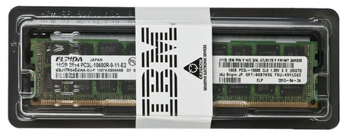 RAM memória 1x 16GB IBM ThinkServer & System X DDR3 1333MHz ECC REGISTERED DIMM | 00D7096 