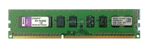 RAM memória 1x 4GB Kingston ECC UNBUFFERED DDR3  1333MHz PC3-10600 UDIMM | KTH-PL313E/4G