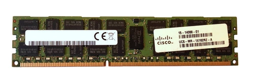 RAM memória 1x 16GB Cisco UCS & DMS DDR3 1866MHz ECC REGISTERED DIMM | UCS-MR-1X162RZ-A 