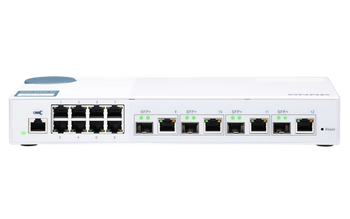 Kapcsoló QNAP QSW-M408-4C 8x 1Gb 4x RJ-45/SFP+