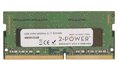 RAM memória 1x 4GB 2-POWER SO-DIMM DDR4 2400MHz PC4-19200 | MEM5502B