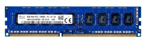 RAM memória 1x 8GB Hynix ECC UNBUFFERED DDR3  1600MHz PC3-12800 UDIMM | HMT41GU7BFR8C-PB