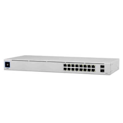 Kapcsoló Ubiquiti USW-16-POE 16x 10/100/1000 2x SFP 42 W PoE+