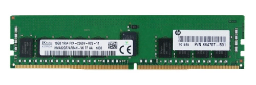 RAM memória 1x 16GB Hynix ECC REGISTERED DDR4 1Rx4 2666MHZ PC4-21300 RDIMM | HMA82GR7AFR4N-VK