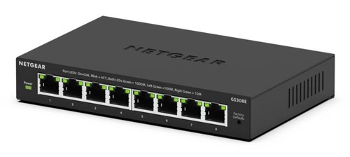 Kapcsoló Netgear GS308E-400EUS 8x 1Gb