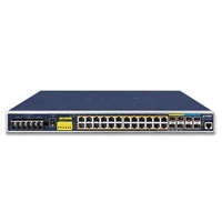 Kapcsoló Planet IGS-6325-24P4X 24x 1Gb 4x SFP | 4x SFP+ 440 W PoE+