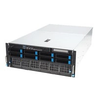 Szerver Platform ASUS 4U ESC8000A-E12P-SKU4/10G/3kW(2+2)/5PCIe/4NVMe 90SF02H4-M00220 AMD x 2 DDR5 x 24 9 x 2.5" SATA/NVME PSU 2+2