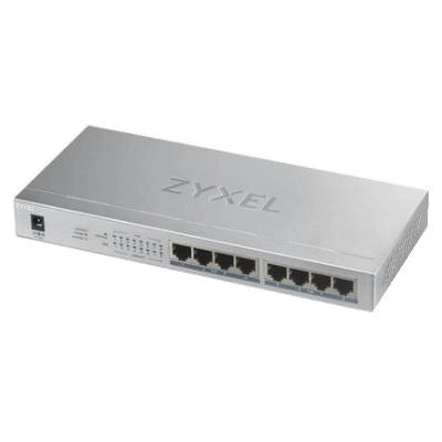 Kapcsoló Zyxel GS1008HP-EU0101F 8x 10/100/1000 60 W PoE