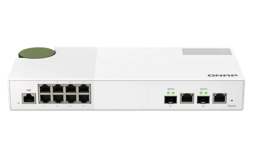 Kapcsoló QNAP QSW-M2108-2C 8x 2.5Gb 2x RJ-45/SFP+