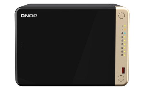 NAS-kiszolgáló QNAP TS-664-8G 6x SSD | HDD SATA 8GB RAM