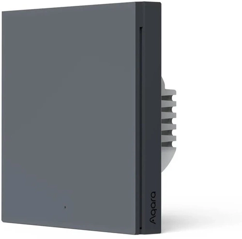 Intelligens kapcsoló Aqara Smart Wall Switch H1 EU (With Neutral) Gray | WS-EUK03-G