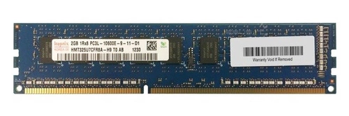 RAM memória 1x 2GB Hynix ECC UNBUFFERED DDR3  1333MHz PC3-10600 UDIMM | HMT325U7BFR8A-H9