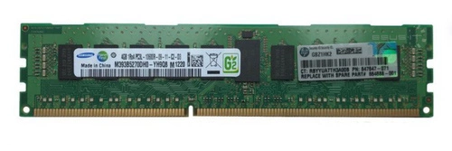 RAM memória 1x 4GB Samsung ECC REGISTERED DDR3  1333MHz PC3-10600 RDIMM | M393B5270DH0-YH9