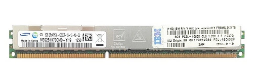 RAM memória 1x 8GB Samsung ECC REGISTERED DDR3  1333MHz PC3-10600 RDIMM | M392B1K70CM0-YH9