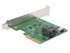 Delock Kártya PCI Express x4 U.2 NVMe do 1x SFF-8654 4i + 1x SFF-8643 | 89923
