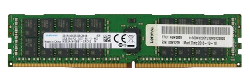 RAM memória 1x 32GB Samsung ECC REGISTERED DDR4 2Rx4 2400MHz PC4-19200 RDIMM | M393A4K40BB1-CRC