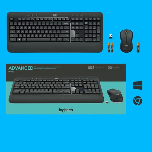 Vezeték nélküli billentyűzet Logitech Advanced MK540 QWERTY
