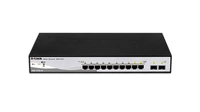 Kapcsoló D-Link DGS-1210-10 8x 1Gb 2x SFP