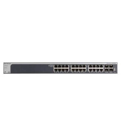 Kapcsoló Netgear XS728T-100NES 24x 10/100/1000/10000 2x SFP+ 