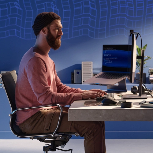 Vezeték nélküli billentyűzet Logitech MX Mini Mechanical QWERTY