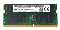 RAM memória 1x 32GB Micron DDR4 2Rx8 2666MHz PC4-21300 SODIMM ECC  | MTA18ASF4G72HZ-2G6
