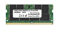 RAM memória 1x 16GB 2-POWER SO-DIMM DDR4 2666MHZ PC4-21300 | MEM5604A