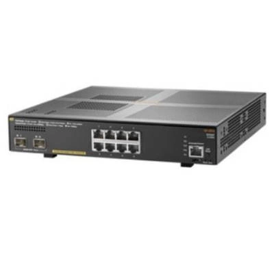 Kapcsoló HPE JL258AR 8x 10/100/1000 2x SFP+ 125 W PoE+