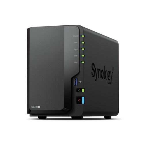 NAS-kiszolgáló Synology DS225+ 2x SSD | HDD SATA 2GB RAM