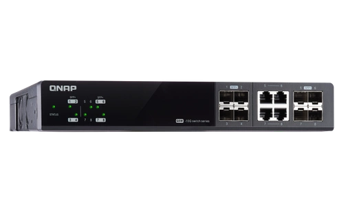 Kapcsoló QNAP QSW-M804-4C 1x 1Gb 4x SFP+ 4x RJ-45/SFP+