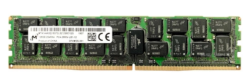 RAM memória 1x 128GB Micron ECC LOAD REDUCED DDR4 2S4Rx4 2666MHZ PC4-21300 LRDIMM | MTA144ASQ16G72LSZ-2S6