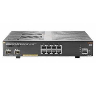 Kapcsoló HPE JL258AR 8x 10/100/1000 2x SFP+ 125 W PoE+