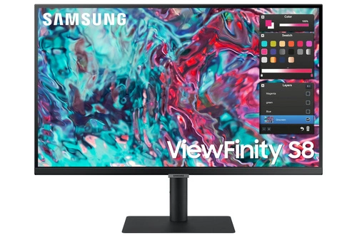 Monitor 27" Samsung ViewFinity LS27B800TGUXEN S80TB 3840 x 2160 4K UHD 60Hz képernyőmátrix IPS