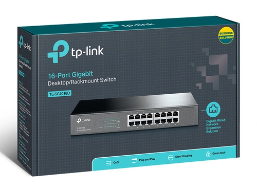 Kapcsoló TP-LINK TL-SG1016 16x 1Gb