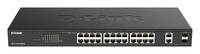 Kapcsoló D-Link DGS-1100-26MPV2/E 24x 1Gb 2x RJ-45/SFP 370 W PoE+