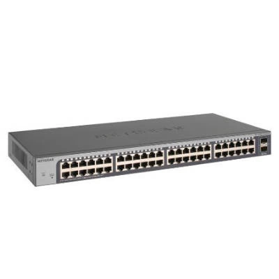 Kapcsoló Netgear GS750E-100EUS 48x 10/100/1000 2x SFP