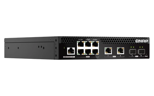 Kapcsoló QNAP QSW-M2106R-2S2T 6x 2.5Gb | 2x 10Gb 2x SFP+