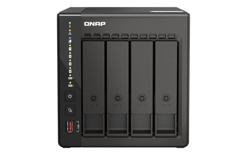 NAS-kiszolgáló QNAP TS-453E-8G 4x SSD | HDD SATA 8GB RAM